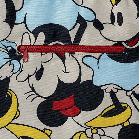 NWT Disney Store Minnie Canvas Tote Bag Shopper - Picture 3 of 4